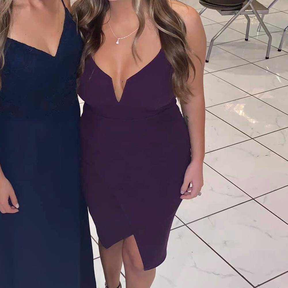 Purple dress